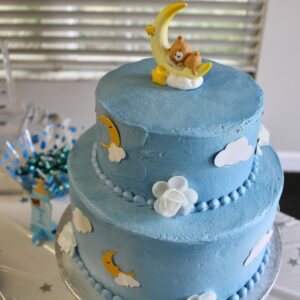 Artsy Baby Cake